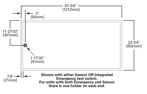 Metalux 24FPX-64-L850 2'x4' LED Flat Panel, 6400 Lumens, 120-277V, 5000K Color Temperature, Standard Efficacy, CD Driver