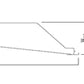 Metalux 24RLN-LD5-45-UNV-L840-CD1-U 2' x 4' Recessed LED, White Steel Door, 4500 Lumens, 120-277V, 80 CRI, 4000K, 0-10V Driver, 1 Driver
