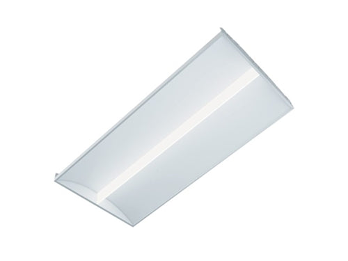 Metalux 24SR-LD2-48-C-UNV-EL7W-L835-CD1-U 2'x4' SkyRidge Troffer LED, 4800 Lumens, Curved Reflector, 120-277V, 7W Emergency Battery Pack, 80 CRI, 3500K, 0-10V Dimming Driver
