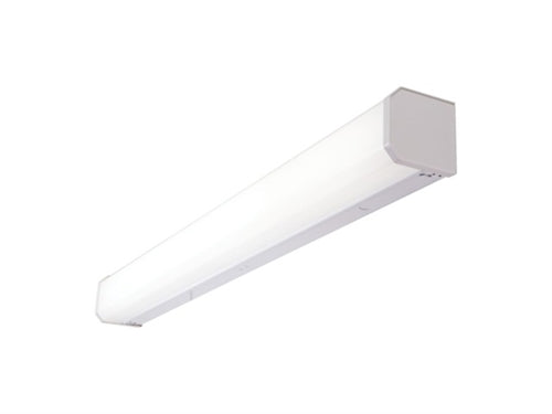 Metalux 2BCLED-LD4-20SL-F-UNV-L835-CD1-U 2' Wall Bracket LED Light, 2000 Lumens, Frost Acrylic Shielding, 120-277V, 80 CRI, 3500K, 0-10V Dimming Driver