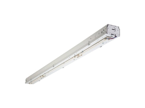 Metalux 4SNLED-LD5-41SL-LC-UNV-EL14W-L830-CD-1-U 31W 4' Linear LED Striplight, Clear Lens, 120-277V, 3000K, 80 CRI, 14W Emergency Battery Pack, 0-10V Dimming, 1 Driver