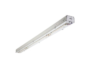 Metalux 4SNLED-LD5-41SL-LC-UNV-EL14W-L840-CD-1-U 31W 4' Linear LED Striplight, Clear Lens, 120-277V, 4000K, 80 CRI, 14W Emergency Battery Pack, 0-10V Dimming, 1 Driver