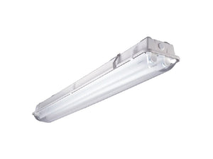 Metalux 4VT3-LD5-4-G-UNV-L835-CD1-SSL-U 4' Vaportite, 4000 Lumen, General Distribution, 120-277V, 4000K, 1 Dimming Driver, Stainless Steel Latches