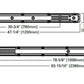 Metalux 8APVTLD-SL3C3 8' LED Industrial Vaportite, 80 CRI, 3500K, 4000K, 5000K Selectable CCT, Selectable Lumens, 0-10V Dimming