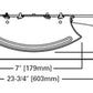 Metalux 24CZ2-50-UNV-EL10W-L840-CD1-U 2'x4' Cruze LED, 5000 Lumens, 120-277V, 4000K, 0-10V 1%-100% Dimming with battery back up