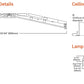 Metalux 22EN-LD2-25-UNV-L840-CD1-U 2'x2' Encounter LED, WaveStream, 2500 Lumens, 85 CRI, 4000K, UNV 0-10V 1%-100% Dimming