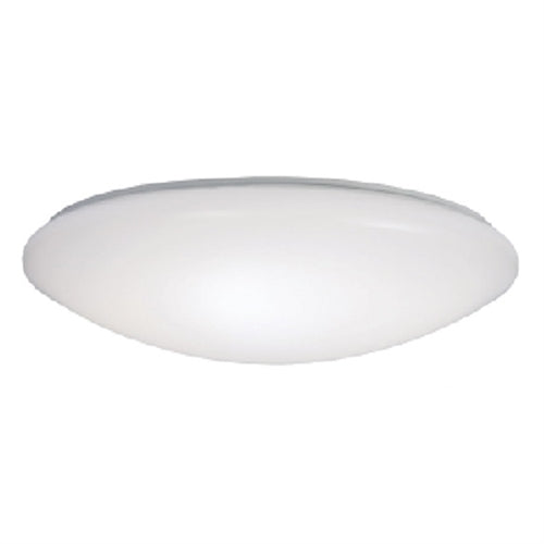 Metalux FM11WRCCR 14W LED Low Profile Round Flushmount, Field Selecctable CCT, 1100 Lumens