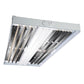 Metalux HBLED-LD5-24SE-W-UNV-L840-CD2-U 20" x 48" LED High Bay Efficiency Luminaire, 24000 Lumens, Wide Distribution, 120-277V, 4000K, 0-10V Dimming