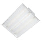 Metalux LHBS-1218-UNV-L84050-EL20W-REM-U  Linear Lensed High Bay, 12000 and 18000 Selectable Lumens, 120-277V, 4000K and 5000K CCT Selectable, 0-10V Dimming Driver, 20W EM Pack, Remote Installation