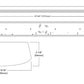 Metalux 4NWS3C3MS-UNV 4' LED Wraparound with Selectable CCT 3500K, 4000K, 5000K, Selectable 2,000-5,200 Lumens, 120-277V, with Motion Sensor