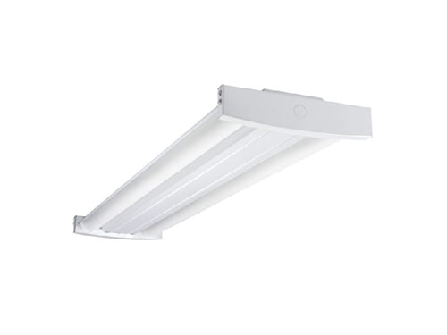 Metalux OHBL-72SE-MCL-UNV-L840-CD-U 4' LED High Bay, 72000 Lumens, Standard Efficacy, Medium Clear Distribution, 120-277V, 80 CRI, 4000K, 0-10V Dimming