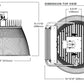 Metalux RHB-18-UNV-L840-CD-U 154W LED Round High Bay, 18000 Lumens, 120-277V, 4000K, 0-10V Dimming Driver