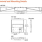 Metalux 22RTC3435 28W 2' x 2' LED Recessed Troffer, 3500K, 3638 Lumens