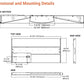 Metalux 24RTC4835 38W 2' x 4' LED Recessed Troffer, 3500K, 4921 Lumens