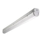 Metalux 4SNLED-LD5-44SL-LW-UNV-EL14W-L840-CD1-U 4' Linear LED Striplight, Round Full-frost Lens, Narrow, 4400 Lumens, 4000K, 0-10V Dimming with battery back up