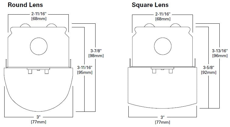 Metalux 8TSNLED-LD5-83SL-LN-UNV-L840-CD1-U 61W 8' Linear LED Striplight, Round Semi-frost Lens, Narrow, 8300 Lumens, 4000K, 0-10V Dimming