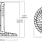 Metalux SSLED-LD5-18-W-UNV-L840-CD1-U 133W LED Round High Bay, 18000 Lumens, Wide Distribution, 120-277V, 4000K, 0-10V Dimming Driver