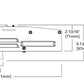 Metalux VHB-24-W-UNV-L850-CD-U 134W Value High Bay, 24000 Lumens, Wide Distribution, 120-277V, 5000K, Dimmable