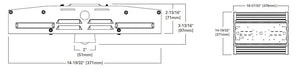 Metalux VHBLED-LD1-24-N-UNV-L850-CD1-U 213W Value High Bay, 24000 Lumens, Narrow Distribution, 120-277V, 5000K, Dimmable