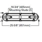 Metalux 4VT3-LD5-4-G-UNV-L850-CD1-WLS2-U 4' Vaportite LED, 4000 Lumens, General Distribution, 120-277V, 5000K, 1 Dimming Driver, WaveLinx Lite, Integrated Sensor, Bluetooth Programmable, 7'-15' Mounting