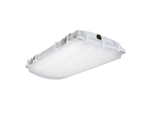 Metalux VT4S-18-PC-UNV-L840-CD2-WL-U 2' Industrial Vaportite LED, 18000 Lumens, Clear Poly Carbonate Lens, 120-277V, 4000K, 0-10V Dimming Driver, 2 Drivers, Wet Label