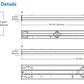 Metalux 2WPLD2035R 23W 2' Low Profile LED Utility Wraparound, 3500K, 2645 Lumens, 120V, Triac Dimming to 10%