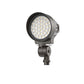 Lithonia OLB ALO SWW2 UVOLT PE DDB Outdoor LED Bullet, Adjustable light output, Switchable CCT 3000K/4000K/5000K, 120-347V, Photocell, Dark Bronze