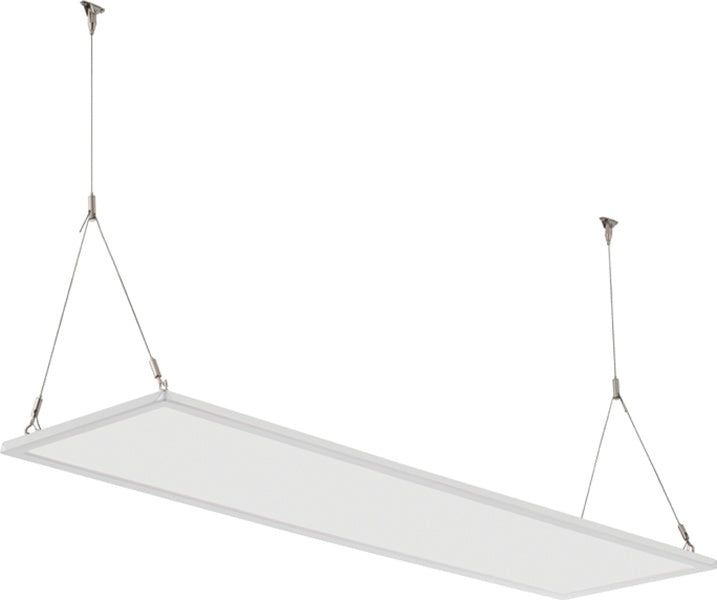Lithonia PAC 2DF 72 72" Panel Air Craft Suspension Kit, 2 cables with Y splitter, with Power Feed for 2X2 or 1X4 Panel Fixture.
