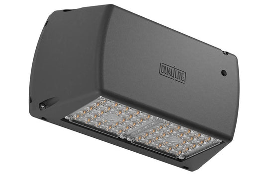 Dual Lite PGXDB-HTR Architectural Emergency Wallpack with Battery Heater, Dark Bronze