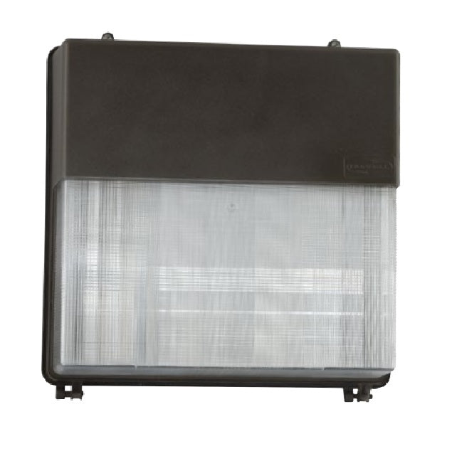 Hubbell Outdoor Lighting PVL3-30LU-4K-BZ 63W Perimaliter LED Wallpack, Polycarbonate Refractor, 30 LEDs, 120-277V, 5337 Lumens, 4000K, Bronze Finish