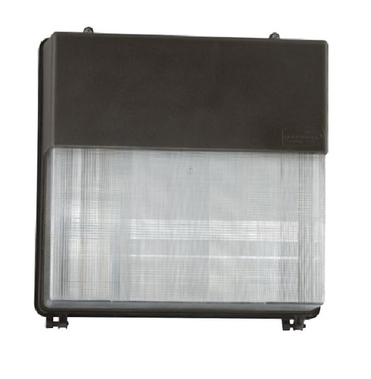 Hubbell Outdoor Lighting PVL3-30LU-5K-BZ 63W Perimaliter LED Wallpack, Polycarbonate Refractor, 30 LEDs, 120-277V, 5337 Lumens, 5000K, Bronze Finish