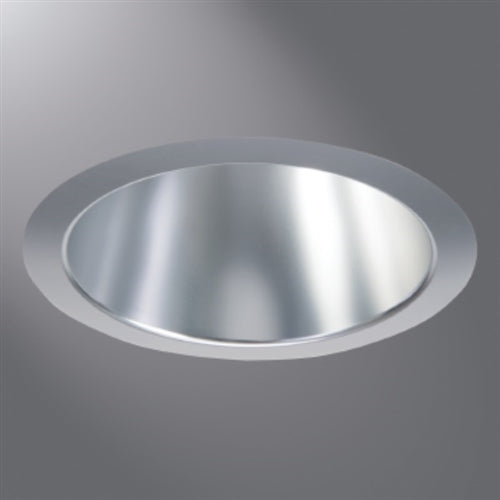 Portfolio 6LBN1LI 6" LED Recessed Trim, Narrow Spun Aluminum, Self Flanged, Specular Clear