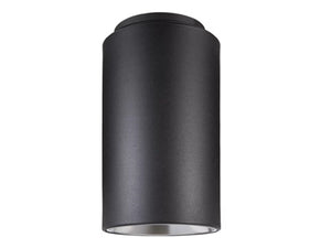 Porfolio LSR8B90D010MB Surface Ceiling Mount Cylinder, 9000 Lumens, 120-277V, 0-10V Dimming, 1%-100%, 120-277V, Matte Black