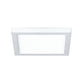 Prescolite LBSES-8SQD-CS9-WH 8" Square, Edge-Lit Surface Downlight, Switchable CCT, Direct J-Box Mount, 1750 Lumens