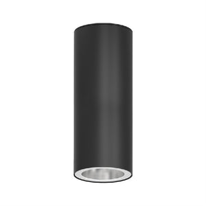 Prescolite LTC-4RD-S-06L40K8MD-DM1-SS-BA 4" Round Cylinder LED Downlight, Surface Mounting, Standard Canopy, 600 Luemsn, 4000K, 80 CRI, Medium Distribution, 0-10V Dimming to 1%, 120-277V, Semi-Specular Reflector, Brushed Aluminum