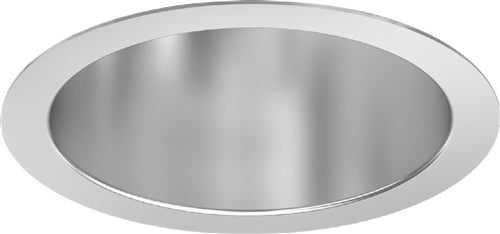Prescolite LTR-6RD-T-SL40K8WD-SS 6" Round Downlight Light Engine/Trim Assembly, Standard Lumen, 4000K, 80 CRI, Wide Distribution, Semi-Specular Finish