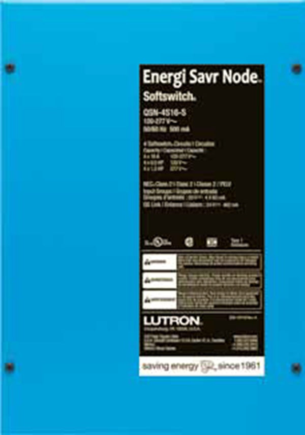 Lutron UQSN-4T16-S 0-10V Controller 4-Zone 16A, BAA Compliant