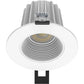 RAB R3-9B LED 2" Downlight Color Adjustable, 2700/3000/3500/4000/5000K, 800 lumens, Baffle, White