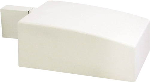 RAB AJSN150W/PC 150W High Pressure Sodium AJ Pole Mount Area Light, 120V Photocell, 24000 Lamp Life, Type II Distribution, White Finish