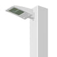 RAB ALED10W LED 10W Area Light, No Photocell, 5000K (Cool), 547 Lumens, 92 CRI, White Finish