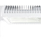 RAB ALED3T105SFW 105W LED Area Light, Type III Distribution, Slipfitter Mount, No Photocell, 5000K (Cool), 9112 Lumens, 65 CRI, 120-277V, Standard Operation, White Finish