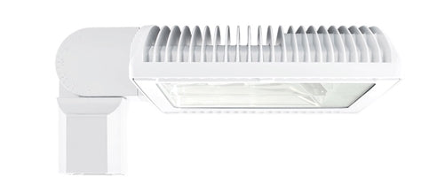 RAB ALED3T105SFW/PCS 105W LED Area Light, Type III Distribution, Slipfitter Mount, 120V Swivel Photocell, 5000K (Cool), 9112 Lumens, 65 CRI, 120V, Standard Operation, White Finish