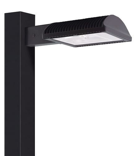 RAB ALED3T105Y/PC 105W LED Area Light, Type III Distribution, Pole Mount, 120V Button Photocell, 3000K (Warm), 7338 Lumens, 81 CRI, 120V, Standard Operation, DLC Listed, Bronze Finish