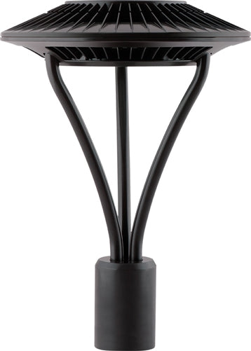RAB ALED5T26/PCT 26W LED Type V (Circular) Area Light, 120-277V Twistlock Photocell, 5000K (Cool), 2748 Lumens, 68 CRI, 120-277V, Standard Operation, Bronze Finish