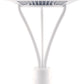 RAB ALED5T26NW/PCT 26W LED Type V (Circular) Area Light, 120-277V Twistlock Photocell, 4000K (Neutral), 2344 Lumens, 82 CRI, 120-277V, Standard Operation, White Finish