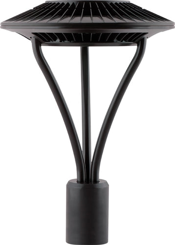 RAB ALED5T78 78W LED Type V (Circular) Area Light, No Photocell, 5000K (Cool), 7021 Lumens, 64 CRI, 120-277V, Standard Operation, Bronze Finish