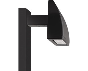 RAB ALEDFC104Y Full Cutoff 0 Degree Mount 104W LED Area Light, No Photocell, 3000K (Warm), 120-277V, Standard Operation, DLC Listed, Bronze Finish