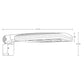 RAB ALEDS3TSF/7PR 80W LED Area Light, Type III Distribution, Slipfitter Mount ,  5719/7951/10742 lumens, 5000K Color Temperature, 120-277V, 0-10V Dimming, 7 Pin Twistlock Receptacle, Bronze