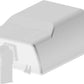 RAB ALS250SFQTW 250W High Pressure Sodium AL Slipfitter Mount Area Light, 24000 Lamp Life, Type II Distribution, White Finish