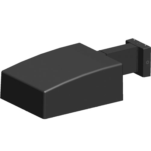 RAB ALXS250XQT/PC 250W High Pressure Sodium ALX Wall Mount Area Light,  24000 Lamp Life, Type II Distribution, 120 Button Photocell, Bronze Finish
